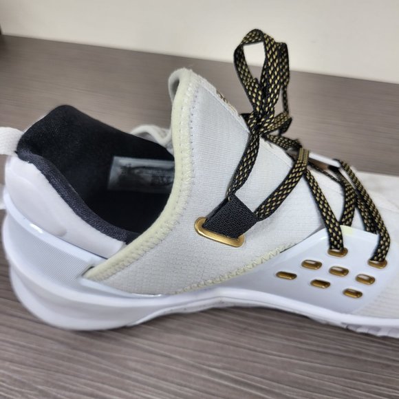 Nike Free X Metcon 2 Training Shoe, White/Gold, CD8526 176 Womens Various Sizes - Picture 12 of 12